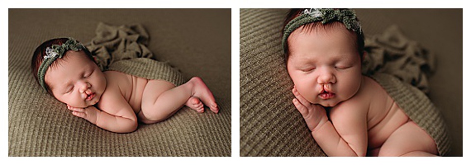 Carter Newborn Baby Girl Session in Fort Worth